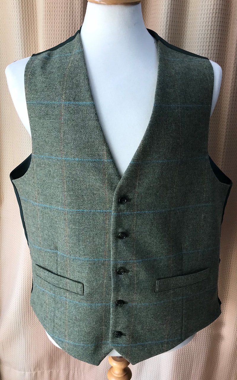 Yorkshire Tweed Waistcoat - Siskin CGE145