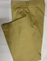 New Beige Cotton Chino Trousers